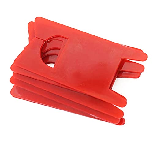 SagaSave Large Yarn Bobbins Spool Thread Knitting Sewing Crochet Weave Winder Tool Cross Stitch Bobbin Organizer Thread Holder(50pcs, Red, Large) - color: Red, size: 50pcs,Large