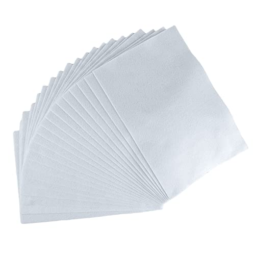 Jtnohx Color Felt Fabric Soft Felt Sheets Craft Fabric Sheets White 8"x12" - color: White
