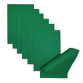 Jtnohx Soft Felt Sheets Color Felt Fabric for Sewing Green 7Pcs 8"x12" 1mm - color: Green