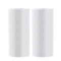 (2 Pack / 8 in x 50 yd Roll) Water Soluble Stabilizer for Embroidery Topping Film, Seneme 35um Clear Embroidery Stabilizers - Wash Away Embroidery Stabilizer for Machine Embroidery Stabilizer