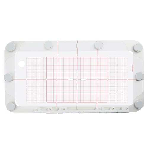 Sew Tech Magnetic Embroidery Hoop for Brother, 5x12in 130x300mm Round SA445 - color: 5"x12" - SA445M