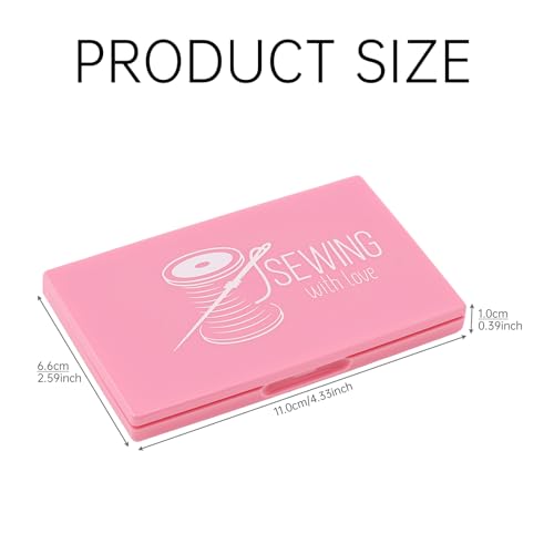 Magnetic Needle Storage Case, Deep Pink - color: Deep Pink