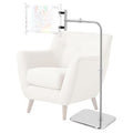 Novabright Adjustable Embroidery Stand with Side Clamp—Needlework Frame Holder for Cross Embroidery, Punch Needle, and Hand Sewing Projects Fits Scroll Rods up to 20 Inches & Q-Snap Frames
