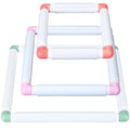 Janinka 3 Pcs Embroidery Hoop Cross Stitch Frames and Hoops, Mixing Colors - color: Mixing Colors