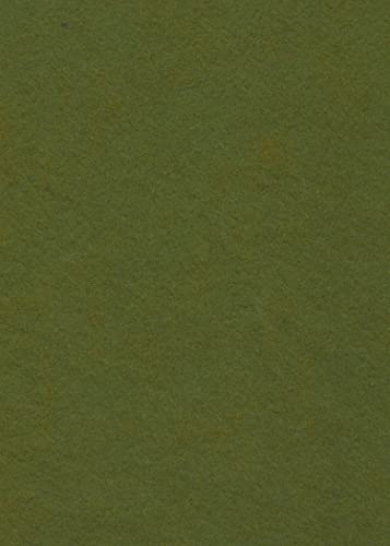 Moss Green Felt - Wool Felt Giant Green Felt Sheet - 35% Wool Blend - DIY, Sewing, and Felting - National Nonwoven - Made in the USA - 1 12x18 inch Giant Sheet