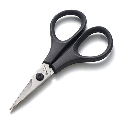 Beaditive Lightweight Sewing and Embroidery Scissors Set (2 PC) | Sewing, Embroidery, Paper Cutting, Crafting | Stainless Steel | Protective Cover (3.5 in) - size: 3.5 in