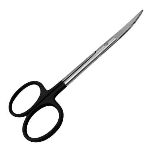 Iris Scissors 4.50" Str/Cud/Angled TC Tungsten Carbide, Supercut O.R. Grade (Supercut Curved) - style: Supercut Curved