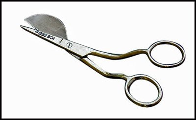 6 Inch Stainless Steel Scissors Set, Duckbill & Double Curved
