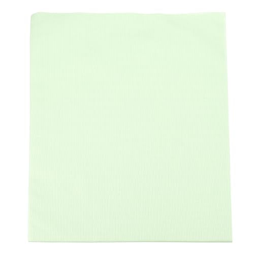 PATIKIL 14 Count Cross Stitch Cloth 19"x28", Embroidery Cotton Fabric DIY Cross Stitch for Handmade Needlework Art Crafts Machine Embroidery, Green - color: Green, size: 19"x28"