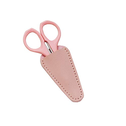 6 Pieces Scissors Cover Safety Synthetic Leather Sheath Protector - color: Multicolors