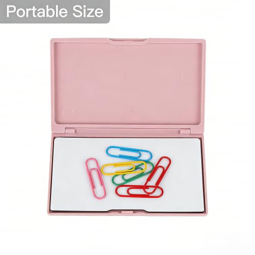 HEEPDD Magnetic Needle Storage Case, Pink Rectangle Needle Keeper