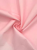 EOVEA - Cotton Polyester Fabric by The Yard – 60" Wide Broadcloth Fabric, Soft, Lightweight & Breathable Material for Lining, Curtains, Bedding, Skirts, Sewing Projects (Baby Pink,1 Yard) - color: Baby Pink, size: 1 Yard