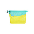 pack all Water-Resistant Zipper Pouch, Mesh Zipper Bag, 10.23"x7.48" - color: Yellow, size: Medium