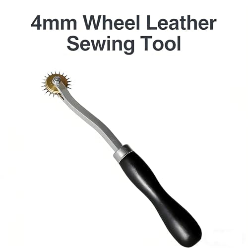 MAGIKON Tracing Wheel, Leather Sewing Stitch Marking Tool 4mm