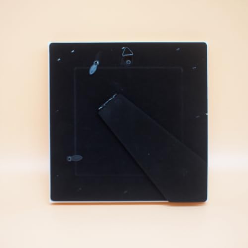 4x4 Gold Picture Frame, Real Glass, MDF, Black Backing, Wall/Tabletop - color: Gold, size: 4x4