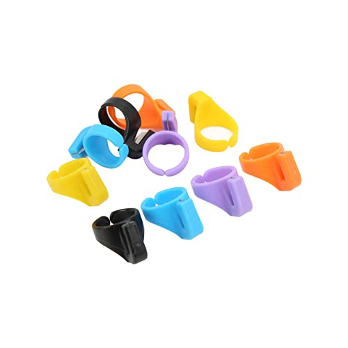 GLOGLOW 10Pcs Ring Thread Cutter, Portable Quilting Tool