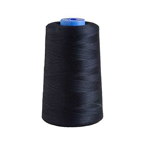 Connecting Threads Black 100% Cotton Thread Cone - color: Black