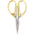 JubileeYarn Sharp Titanium Embroidery Craft Scissors w/Sheath - Gold - 1 Pair - color: Gold, size: 1 Unit
