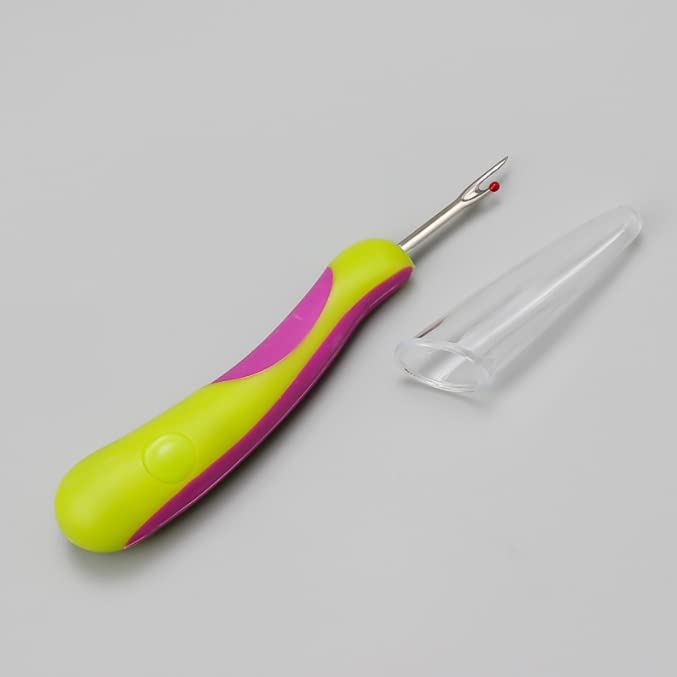 Duehut 2 PCS Sewing Seam Rippers Sewing Seam Thread Removers Stitch Rippers Unpicker Tools Handy Sewing Seam Thread Remover for Sewing Crafting Removing Threads Tools