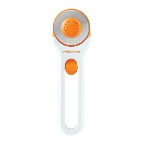 Fiskars 45mm Stick Rotary Paper Edger, Paper & Cardstock Cutting Tool - color: Paper Edger White