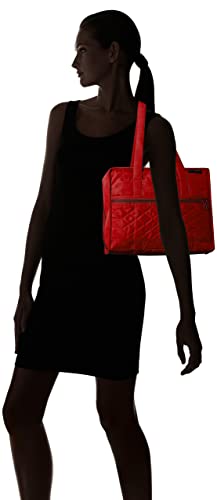 Yazzii Quilter’s Project Bag with 19 Pockets - Storage Craft Bag Organizer - Craft Organizers & Storage for Quilting, Sewing & More -Red - color: Red