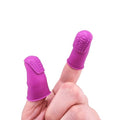 Comfortable Thimble Set for Thin Fingers | THIK-Grip Thimbles for Teens (Age 15+) & Petite Women | Small (8) - Medium (2) |