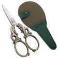 YOUGUOM All Purpose Scissors with Cover, Sewing Shears - color: Bronze