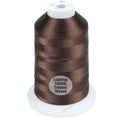 Simthread 5500Yds/5000M 40WT Polyester Embroidery Thread Dark Brown 058 - color: Dark Brown-058