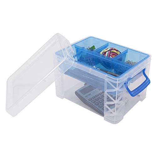 AVT37375 - Advantus Super Stacker Divided Storage Box