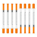 0.5 ml syringe 30G 5/16" with needle, disposable syringes 0.5ml, 100 Pack - size: 0.5ml-30G 5/16", style: 100 Pack