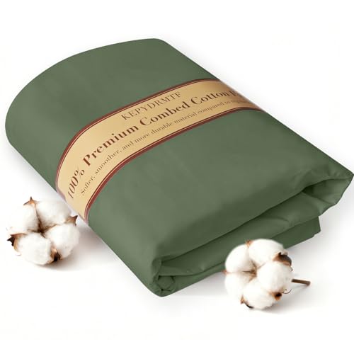 100% Combed Cotton Fabric by The Yard in Solid Color, Army Green Fabric, 13 Options, for Quilting, Sewing, Crafts, Binding, Backing and Lining (Army Green, 2 Yard pre Cut) - color: Army Green, size: 2 yard pre cut