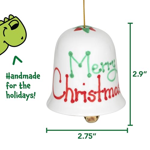 READY 2 LEARN Christmas Crafts, Design Your Own Porcelain Bells