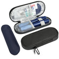 Insulin Pen Cooler Travel Case with 2 Reusable TSA Approved Ice Packs, Diabetic Medication Insulated Cooler Bag for Insulin Pens and Other Diabetic Supplies Storage Black - color: Black