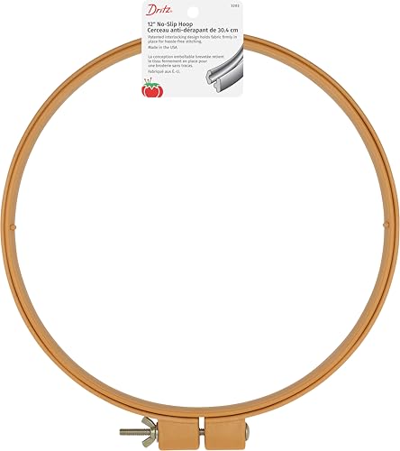 Dritz 3202 Plastic No-Slip Quilting Hoop, 12-Inch - size: 12-Inch