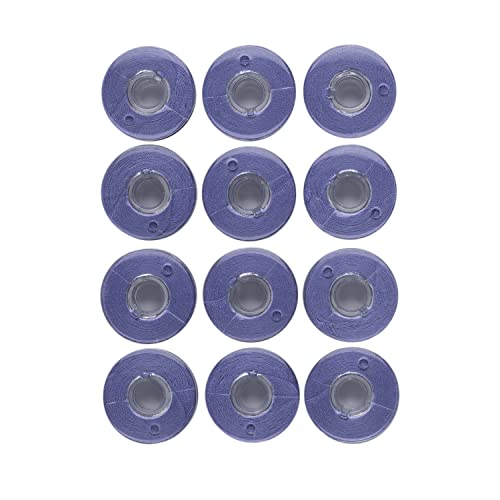 Sew Great Sewing Machine Prewound Bobbin 60 Weight Polyester Thread 12-Pack #440 Lilac Purple - color: Lilac