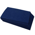 Polyester Felt Sheet Stiff 15 Sheets 20 x 30 cm(7-7/8 X 11-7/8 in 5/64 in Thick) (Navy Blue) - color: Navy Blue