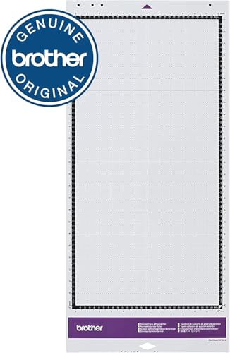 Brother ScanNCut DX Standard Tack Adhesive Mat 2-Pack, 12" x 12" and 12" x 24", for Cardstock, Vinyl, Foam and More - style: 12" x 12" & 12" x 24" Standard Tack