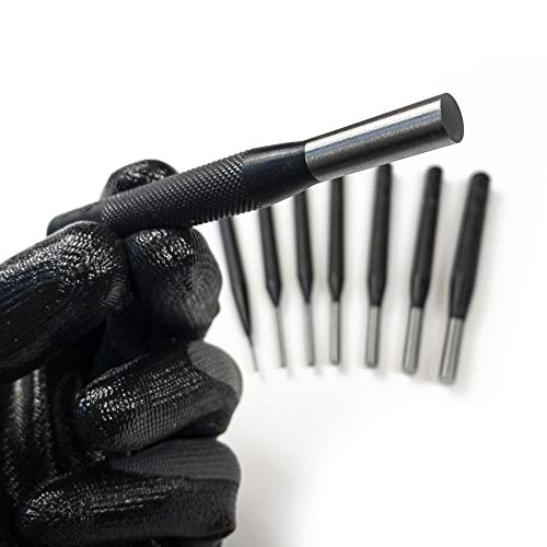 General Tools SPC75 Drive Pin Punches, Set of 8 , Grey - size: Set of 8, style: Drive Pin