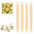 OwnMy 8 Inch Needlepoint Stretcher Bars Wood Stretcher Bars for Needlework - size: 8 Inch