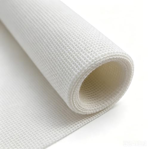 13 Mesh Cotton Evenweave Fabric for Canvas, 19 x 20 Inch (13 Mesh)