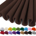 IONTACH 36" X 36" Brown Soft Felt Fabric 1.6mm Thick - color: Brown, size: Soft - 36" X 36"