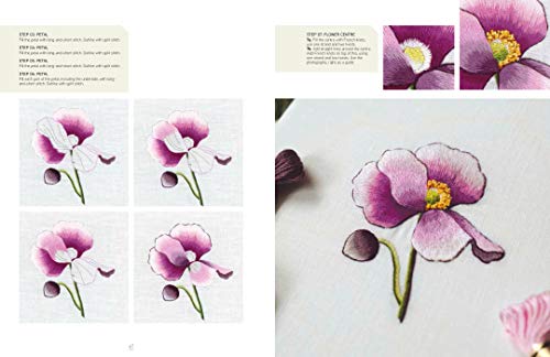 The Kew Book of Embroidered Flowers: 11 inspiring projects with reusable iron-on transfers