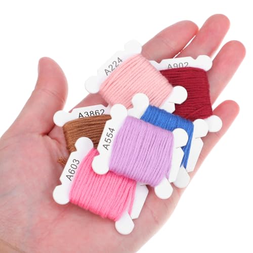 80 Colors Embroidery Thread Set, Friendship Bracelet String Kit with Floss for DIY Sewing, Jewelry Making, and Craft Projects - size: 400.00X0.10X0.10CM