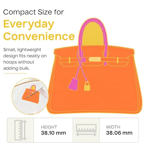 Aspen Lane Magnetic Needle Minder Needlepoint Accessory (Orange Bag) - color: Orange Bag