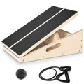 MUCITAGF Professional Wooden Slant Board, Calf Stretch Board