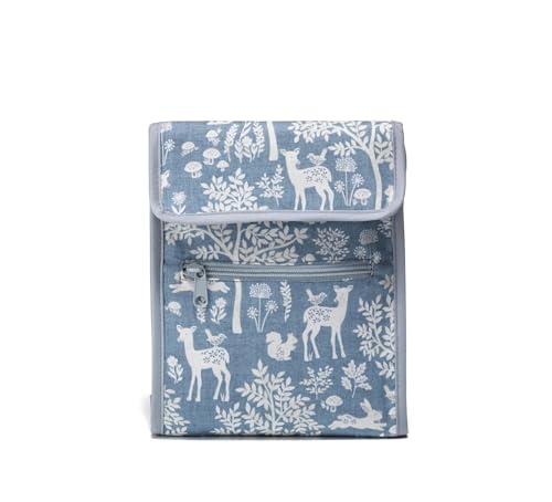 Prym Circular Knitting Needle Case, 9" x 7-1/4", Blue Woodland - style: Blue Woodland