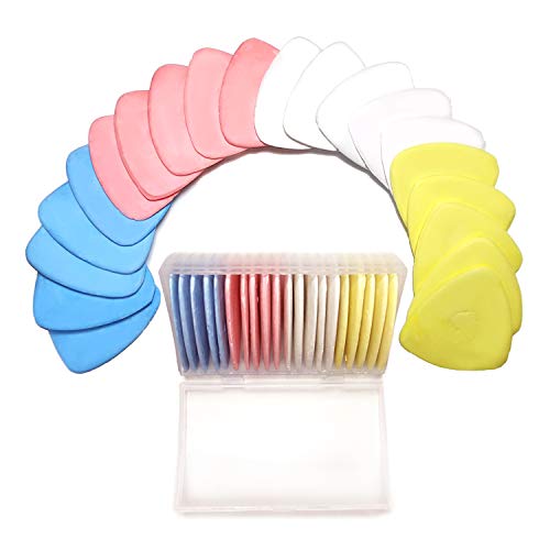 Professional Tailors Chalk Triangle Tailor's Fabric Marker Chalk - Sewing Notions & Accessories?20 Pack - color: Colour