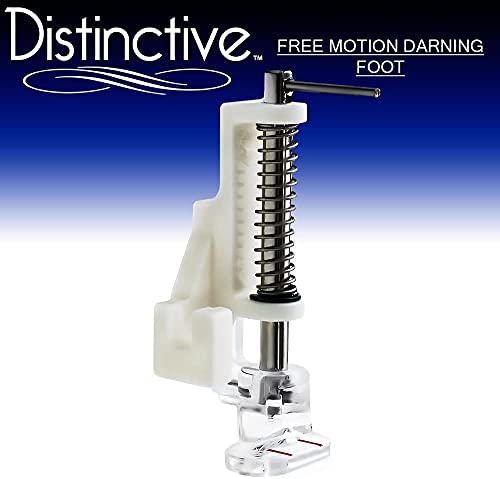 Distinctive 7-Piece Quilting Presser Foot Set with Included Storage Case - size: 7-Piece Quilting Kit