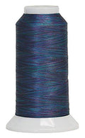 Superior Threads Fantastico 2-Ply 40-Weight High Strength Polyester Embroidery Quilting Sewing Thread - 2,000 Yard Cone (#5021 Batik Blue) - color: Batik Blue
