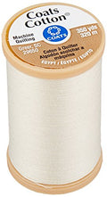 Coats Machine Quilting Cotton Thread 350yd, Cream